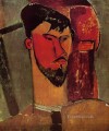 アンリ・ローレンスの肖像画 1915年 アメデオ・モディリアーニ
